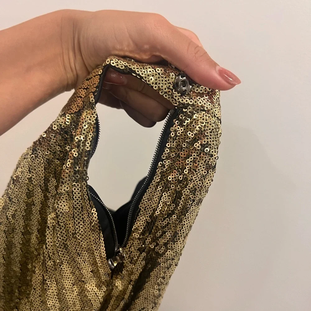 Dolce & Gabbana Gold Sequin Maxi Skirt - Picture 7 of 10